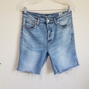 We the Free Denim Bermuda Shorts